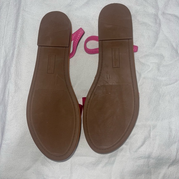 Womens hot pink jelly/strapback sandal - Picture 5 of 5